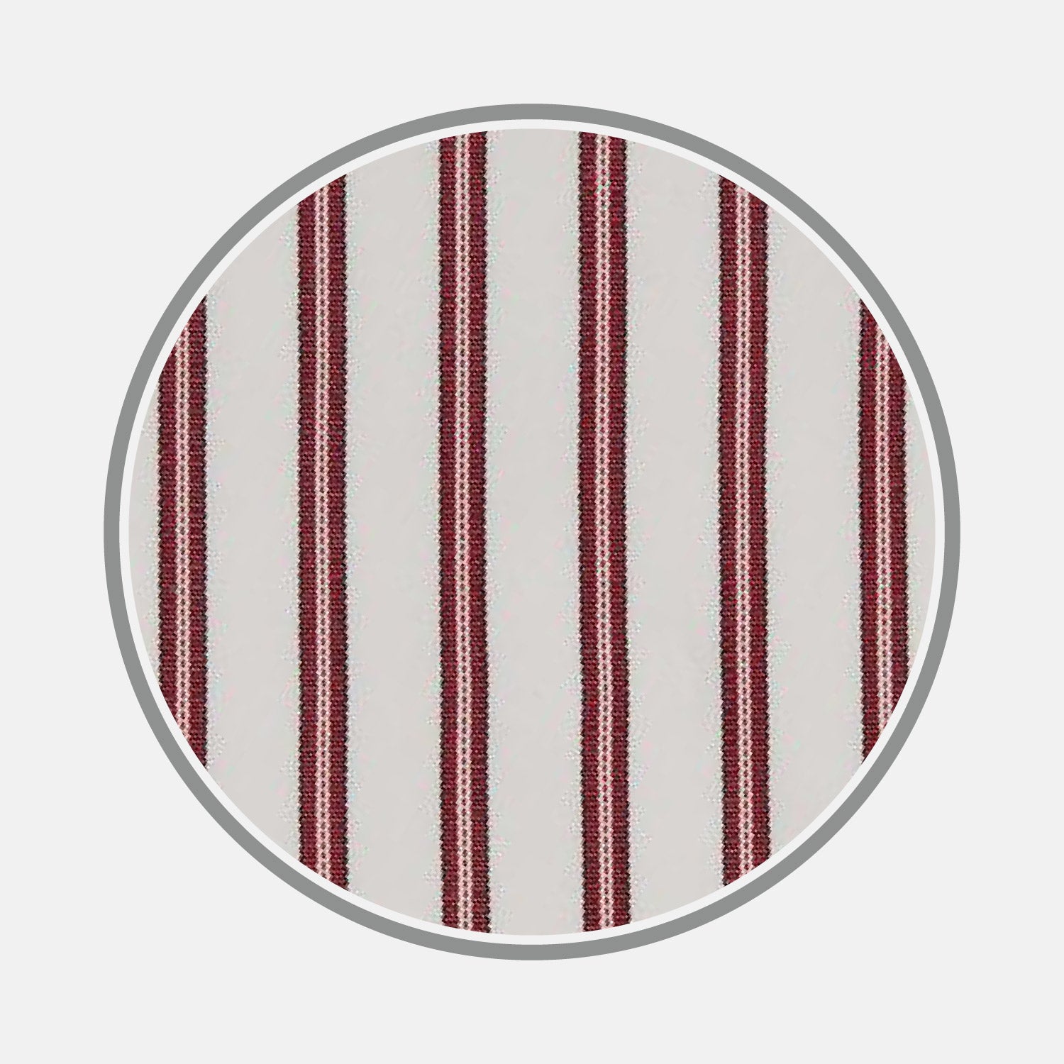 Red Stripe Cotton Fabric