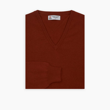 Harissa V-Neck Cashmere Jumper Image 2