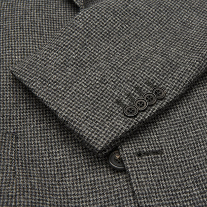 Charcoal Houndstooth Flannel Jacket Image 3