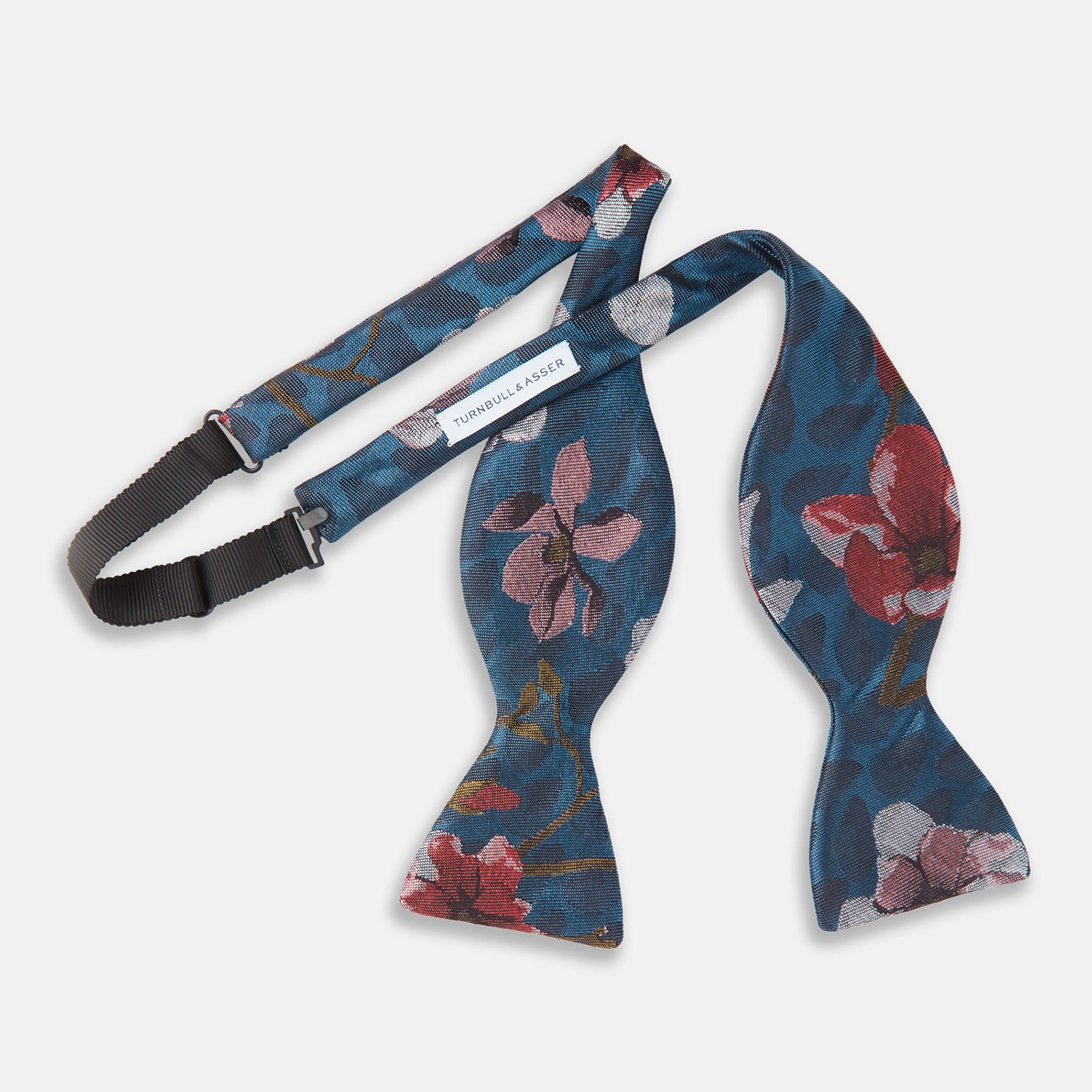 Exclusive Silk Magnolia Bow Tie