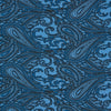 Royal Blue House Paisley Print Silk Pocket Square