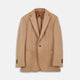 Camel Merino Wool Blazer