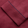 Burgundy Linen Modern Pyjama Set