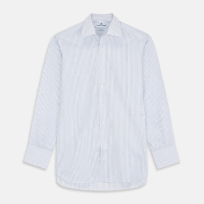 Purple Multi Stripe Regular Fit Mayfair Shirt