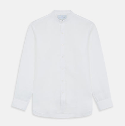 White Linen Weekend Fit Blake Shirt