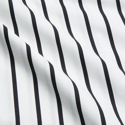 Black & White Stripe Harriet Women’s Pyjama Set Image 4