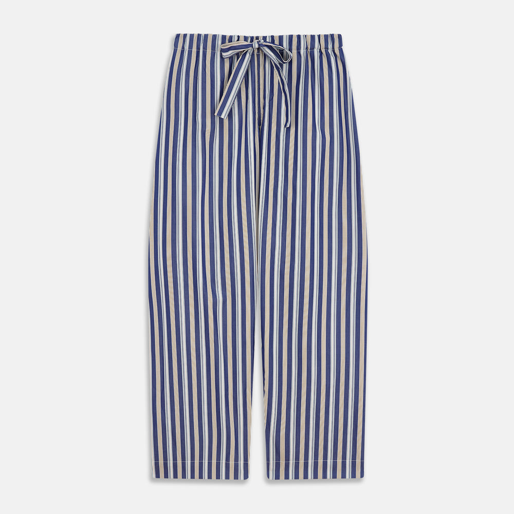 Blue Multi Stripe Harriet Women’s Pyjama Set