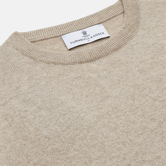 Beige Cashmere Glenn Jumper Image 1