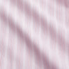View 4 of product The Pink and Peach Multi Stripe Cotton Regular Fit Whitby Shirt by Turnbull & Asser features long sleeves, double cuffs, a button-down front, and a classic collar; shown laid flat on a white background.