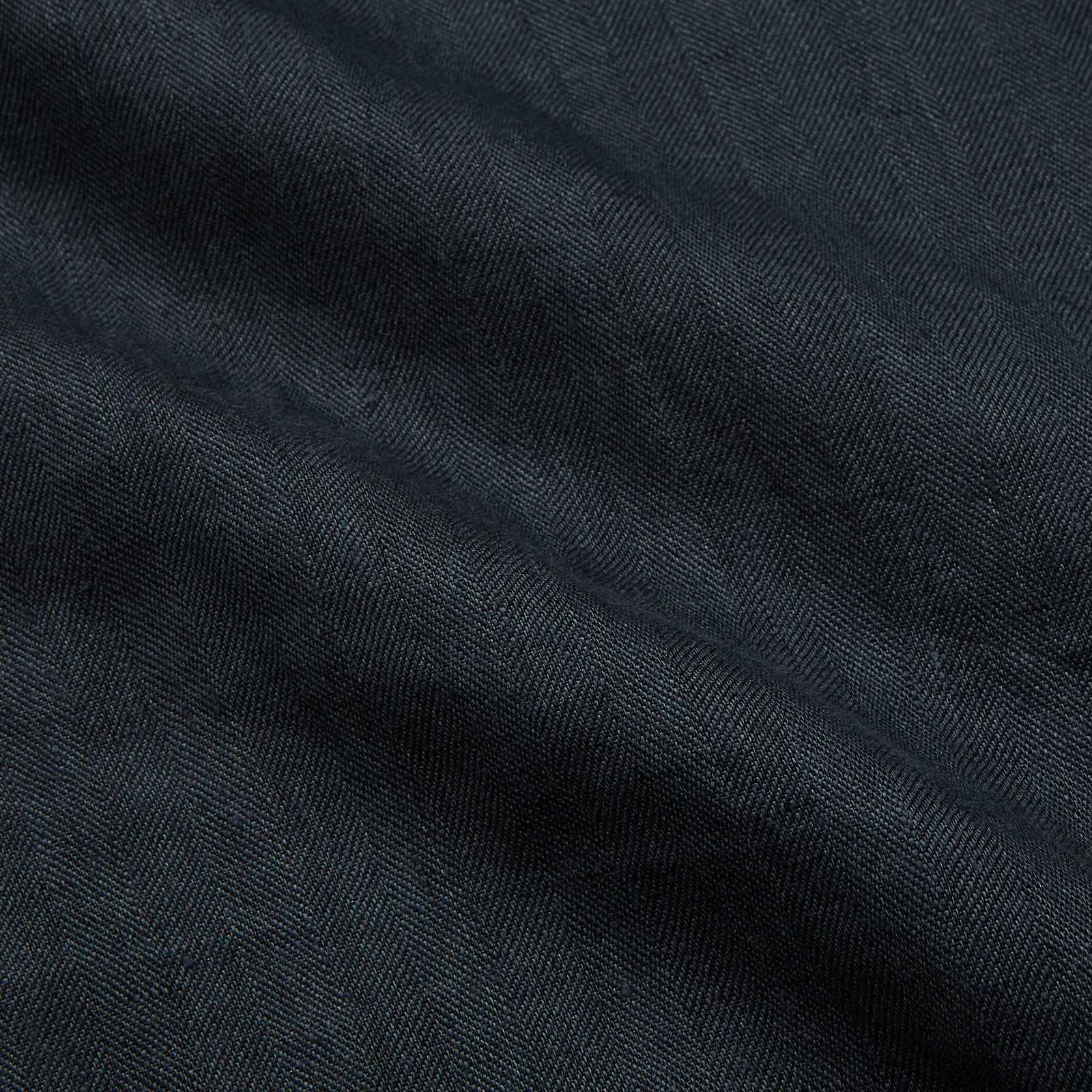Grey Cotton and Linen Blend Holiday Fit Winnington Shirt