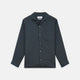 Grey Cotton and Linen Blend Holiday Fit Winnington Shirt