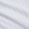 View 4 of product A Purple and Mint Multi Stripe Cotton Regular Fit Whitby Shirt by Turnbull & Asser with long sleeves, button-up front, pointed collar, and buttoned cuffs is laid flat on a white background.
