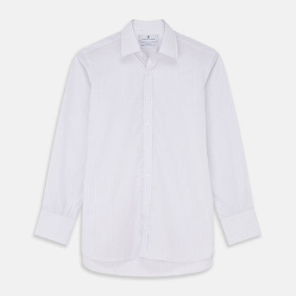 Blue Multi Check Cotton Regular Fit Mayfair Shirt