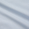 View 5 of product The Turnbull & Asser Pale Blue Stripe West Indian Sea Island Cotton Regular Fit Mayfair Shirt features long sleeves, a button-down front, and a classic collar—an essential for any men's wardrobe, shown on a plain white background.