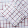 Red and Blue Multi-check Cotton Regular Fit Mayfair Shirt