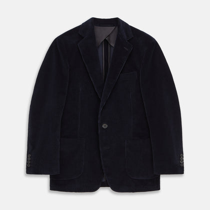 Navy Cord Bern Blazer