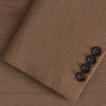 Brown Virgin Wool Bern Blazer