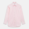Pink & White Candy Stripe Poplin Regular Fit Shirt with T&A Collar & 3-Button Cuffs