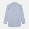 Blue And Pink Check Poplin Cotton Regular Fit Shirt with T&A Collar and 3-Button Cuffs