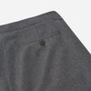 View 3 of product The Grey Fox Flannel Trousers by Turnbull & Asser are tailored in a straight-leg fit from soft wool flannel by Fox Brothers, featuring belt loops and side pockets, shown flat on a white background.
