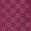 Magenta Floral Geometric Silk Jacquard Tie