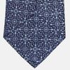 Midnight Blue Floral Silk Jacquard Tie