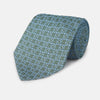 Green Abstract Tile Tie