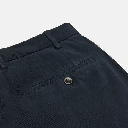 Navy Cotton Chinos