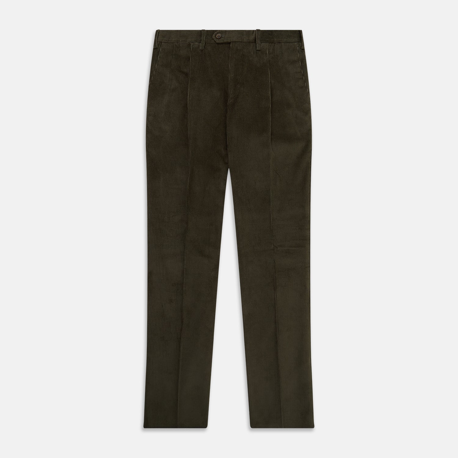 Image 1 of product Olive Green Corduroy Trousers