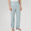 View 2 of product Kelly Green Check Modern Pyjama Trousers by Turnbull & Asser, crafted from superfine cotton with an elastic waistband for a modern look, shown against a plain white background.