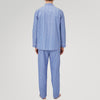 Blue Stripe Cotton Modern Pyjama Set