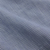 View 4 of product Turnbull & Asser’s Indigo Chambray Stripe Weekend Fit Shirt with Dorset collar features thin white pinstripes, two button-flap chest pockets, buttoned cuffs, and relaxed styling—presented flat on a white background.