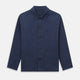 Navy Cotton-Linen Remy Chore Jacket