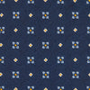 Navy Floral Emblem Tie