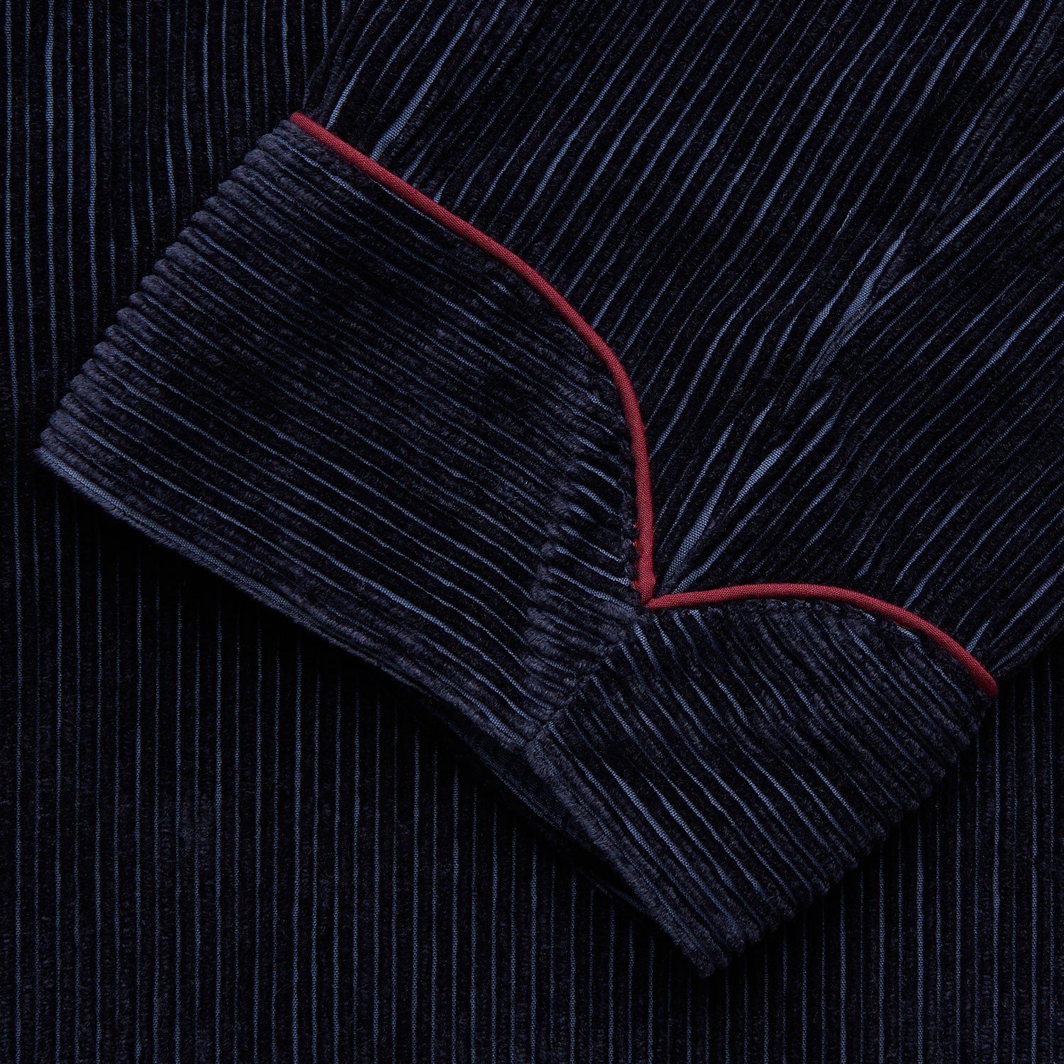 Image 4 of product Navy Linen & Cotton Cord Gown