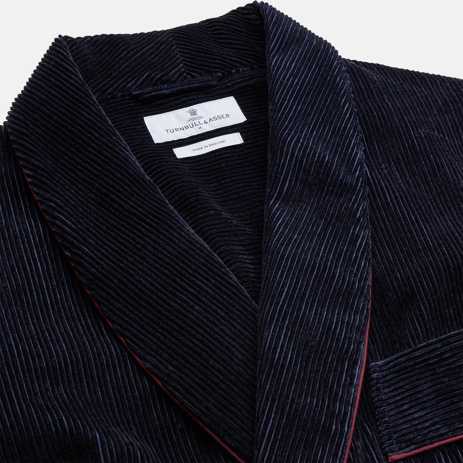 Image 3 of product Navy Linen & Cotton Cord Gown