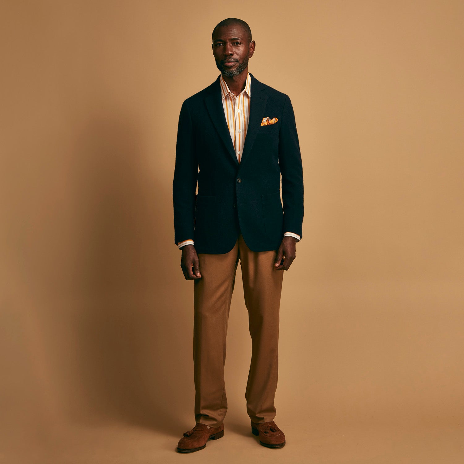 Image 5 of product Navy Cashmere Bern Blazer
