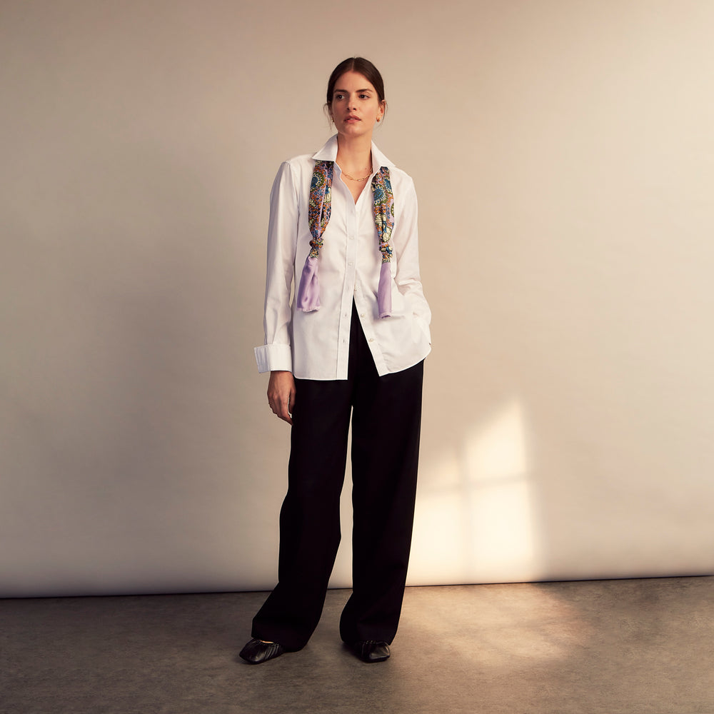 Turnbull and The Deck White Cotton Traditionalist Shirt