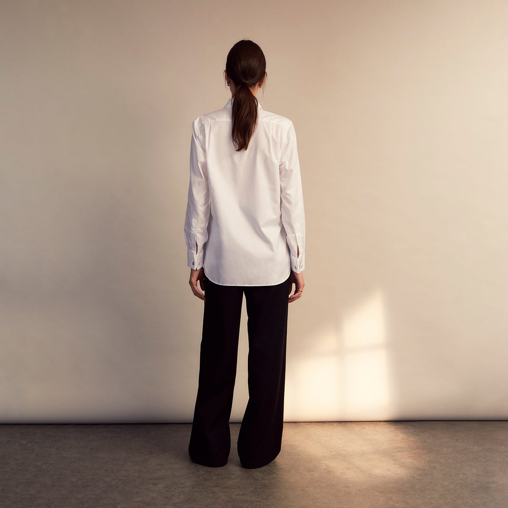Turnbull and The Deck White Cotton Traditionalist Shirt