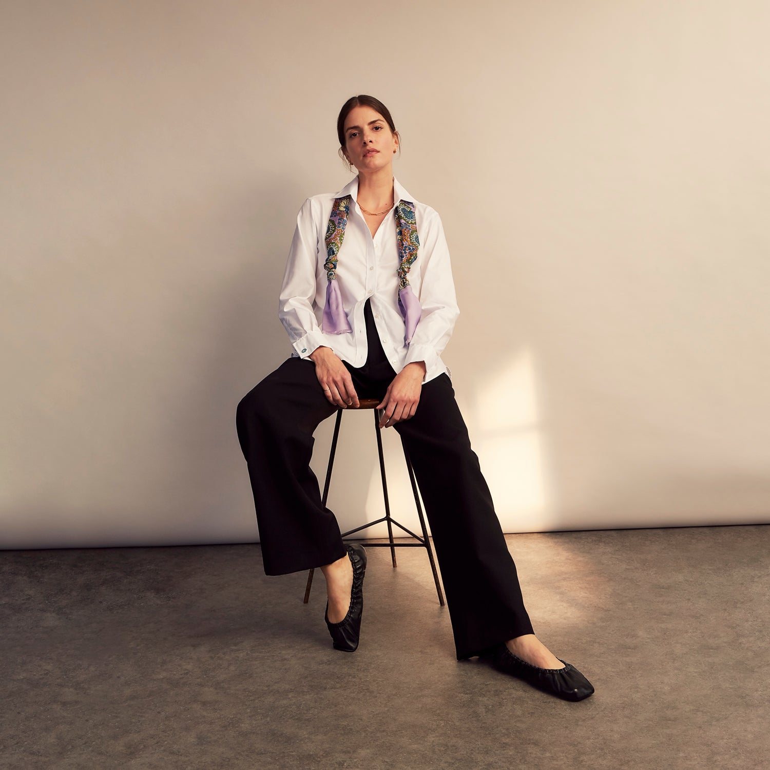 Turnbull and The Deck White Cotton Traditionalist Shirt
