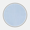 View 1 of product A circular piece of Turnbull & Asser Light Blue End-on-End Cotton Fabric with a light gray border is shown against a plain white background.