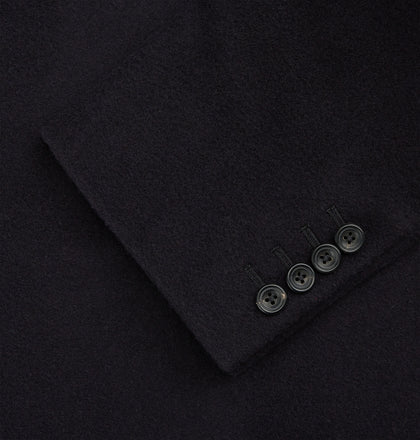 Navy Cashmere Joseph Overcoat Image 3