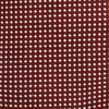 View 3 of product The Turnbull & Asser Burgundy and White Diamond Silk Tie features a rolled-up design with a repeating white diamond pattern on burgundy, shown on a plain white background—a timeless accent for any office shirt.