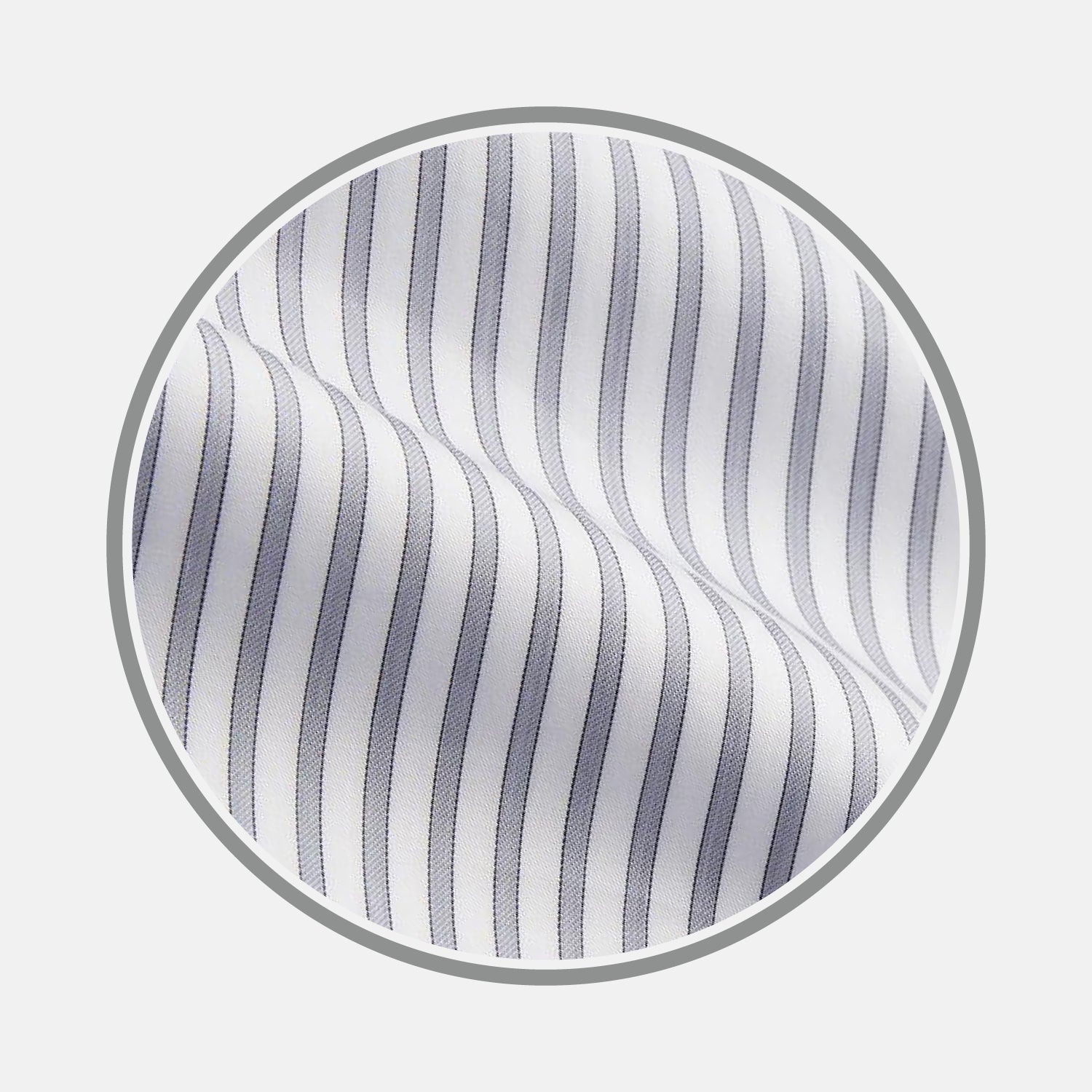 Grey Multi Stripe Cotton Fabric