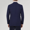 Navy Wool Hopsack Jacket