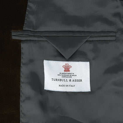 Brown Velvet Jacket Image 2