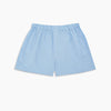 Plain Light Blue Cotton Boxer Shorts