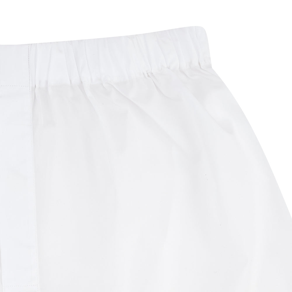 White Two-Fold 200 Cotton Boxer Shorts