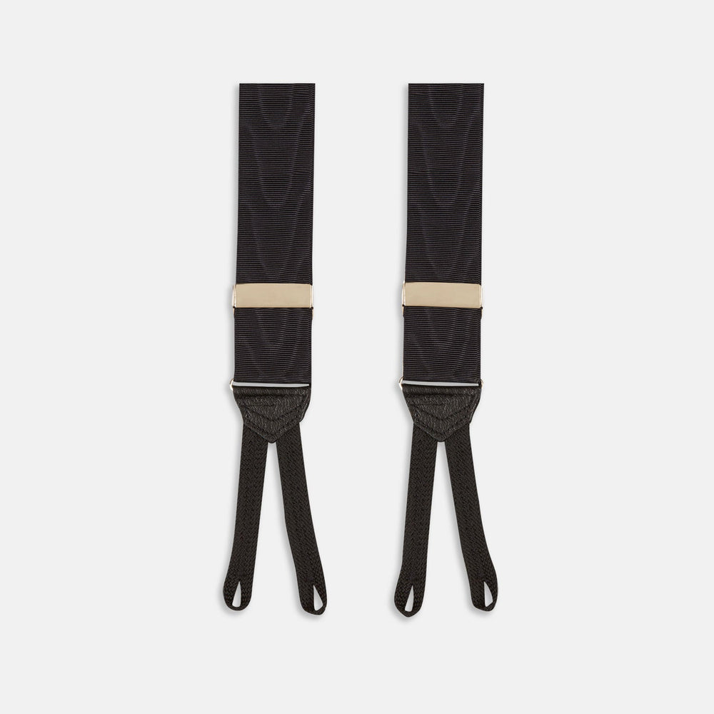 Black Adjustable Formal Braces