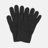 Charcoal Knitted Cashmere Gloves